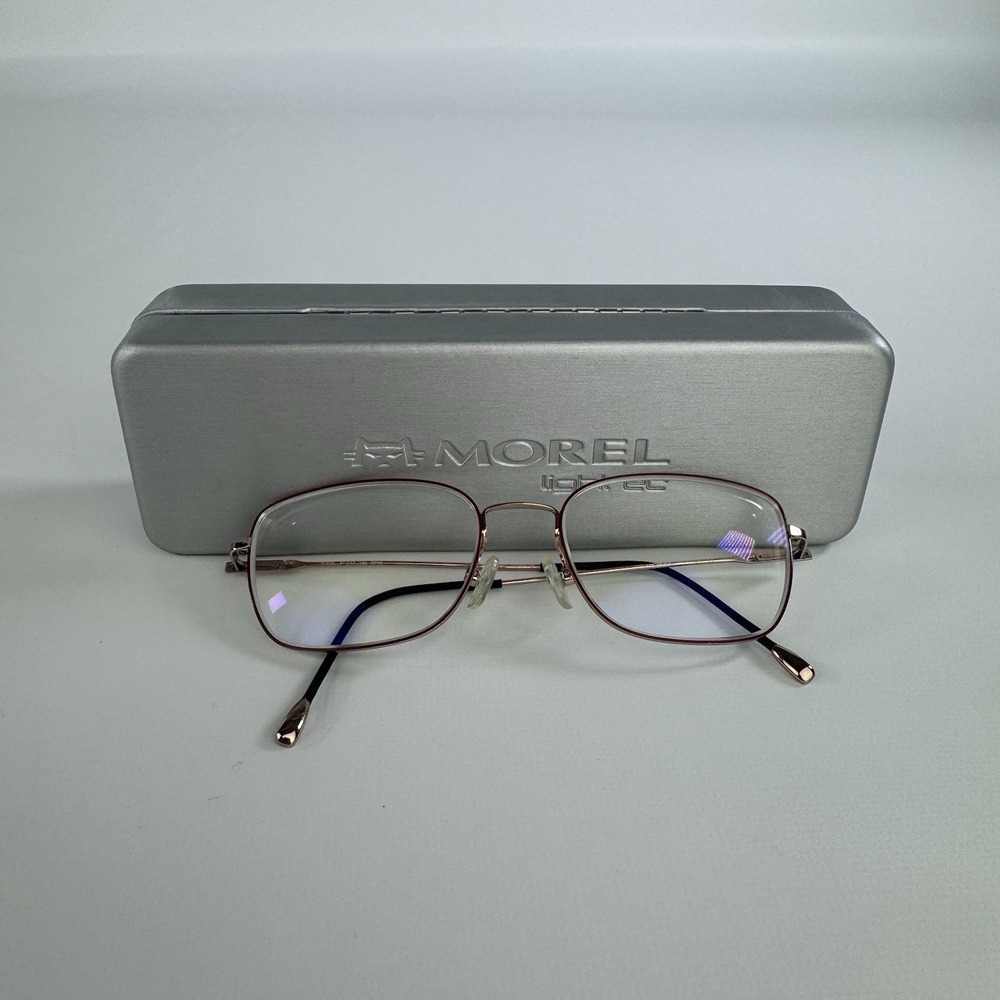 MOREL FRANCE 30203L Rose Gold/Emerald Green 51-17-140 Eyeglasses Frame RP05